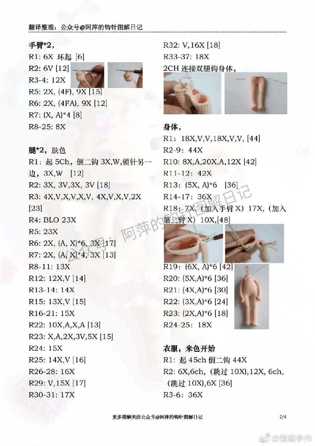 Flower Fairy Girl Amigurumi Crochet Pattern with Detailed Step-by-Step Instructions