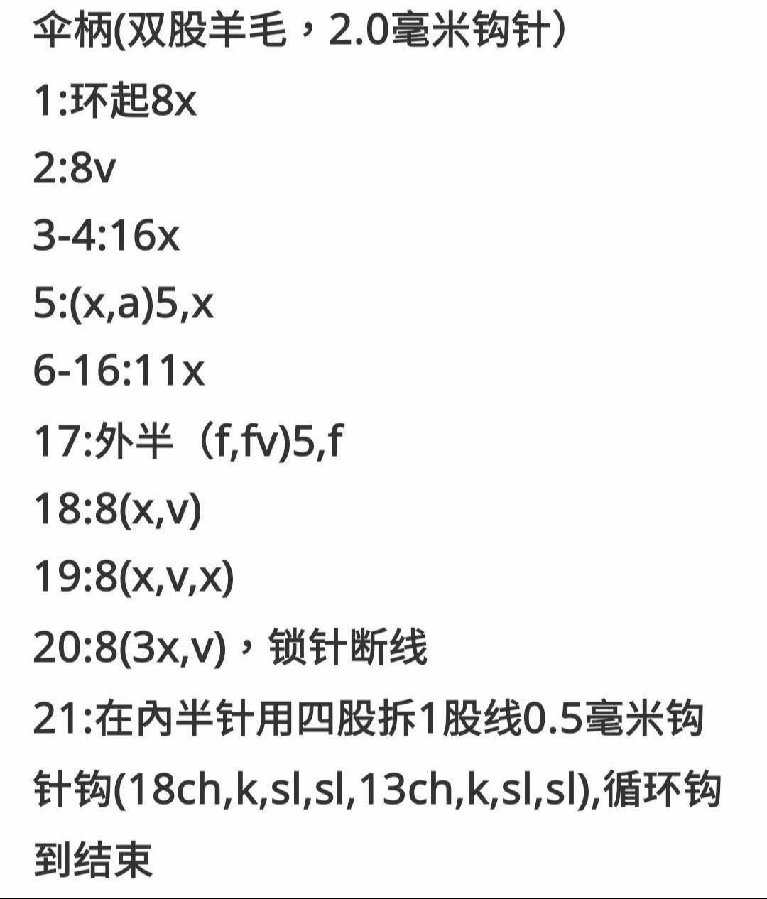 Forest Poisonous Mushroom Crochet Keychain Pattern