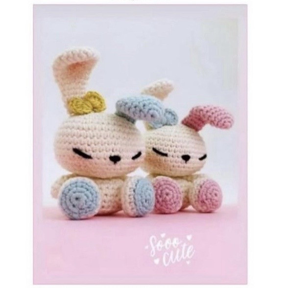 Free Amigurumi Cute Bunny Crochet Pattern Chart