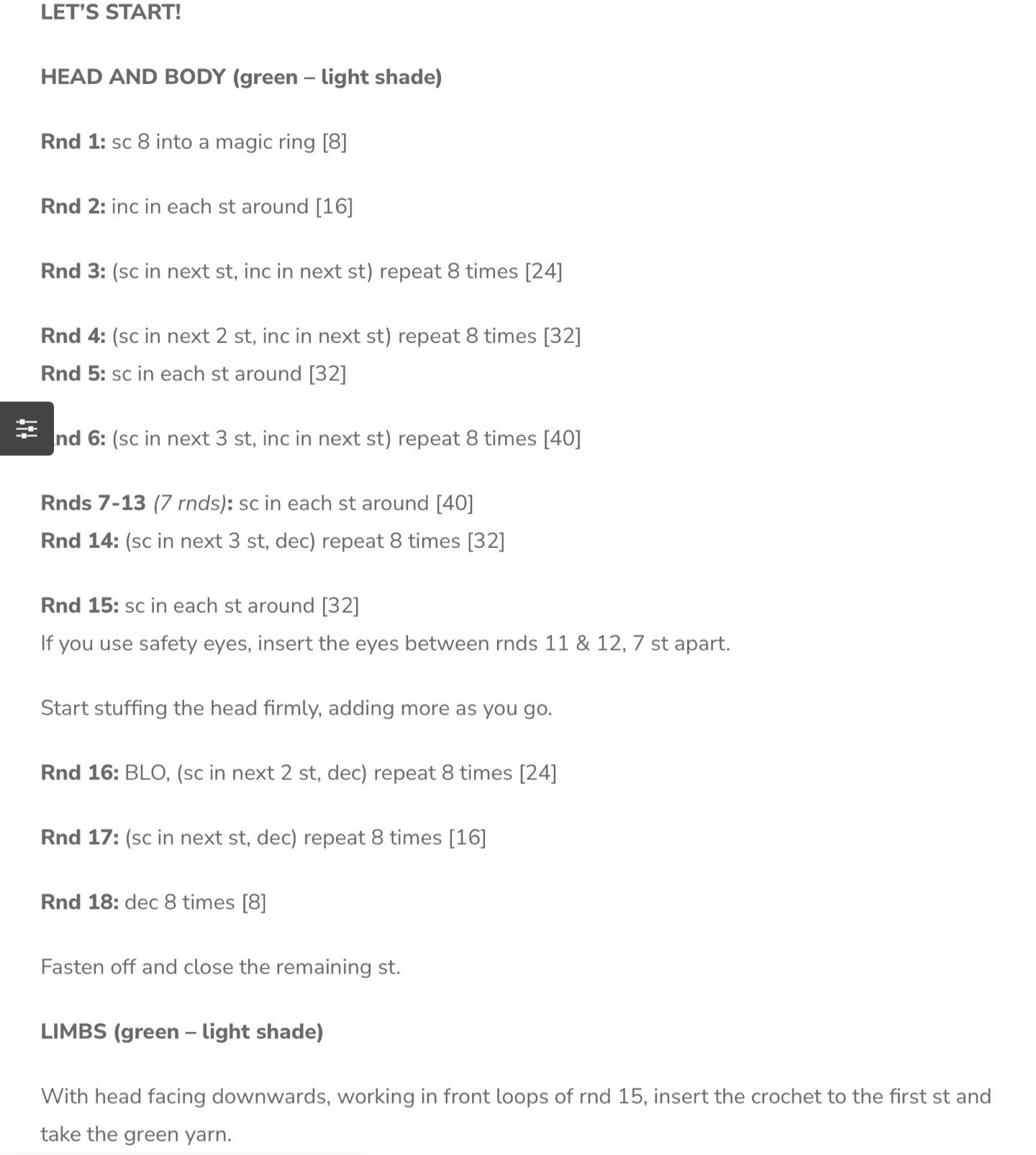 Free Amigurumi Pattern: Cute Green Octopus with Step-by-Step Instructions