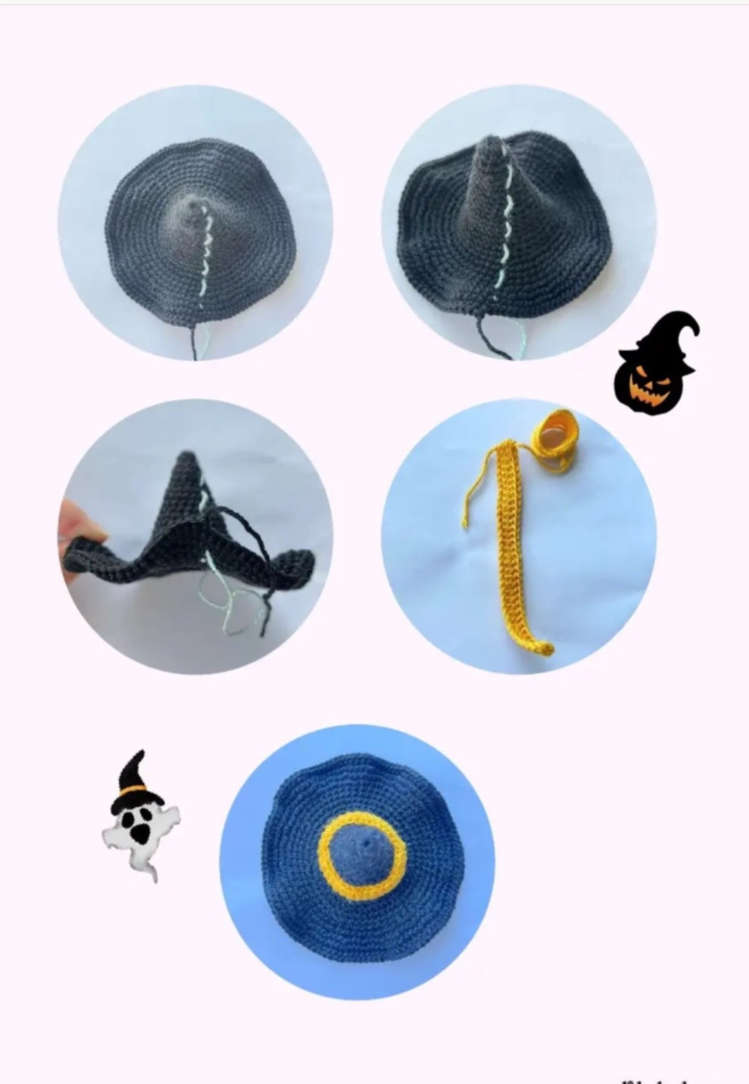 Free Amigurumi Witch Doll Pattern with Detailed Instructions