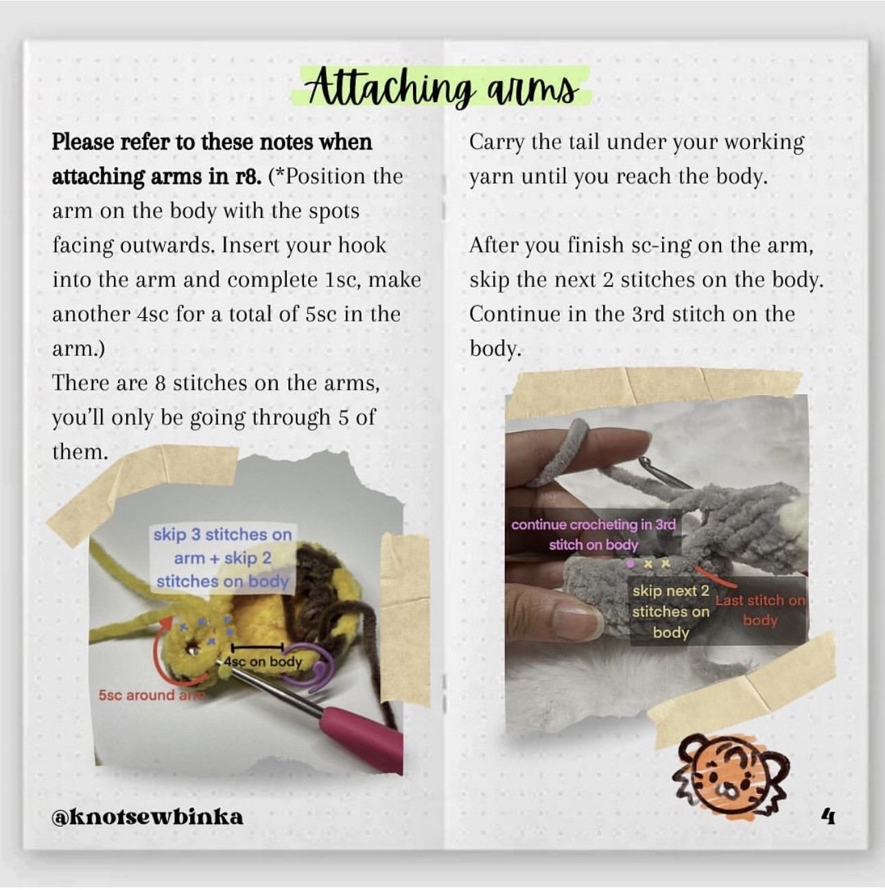 Free Baby Giraffe Amigurumi Crochet Pattern with Step-by-Step Instructions