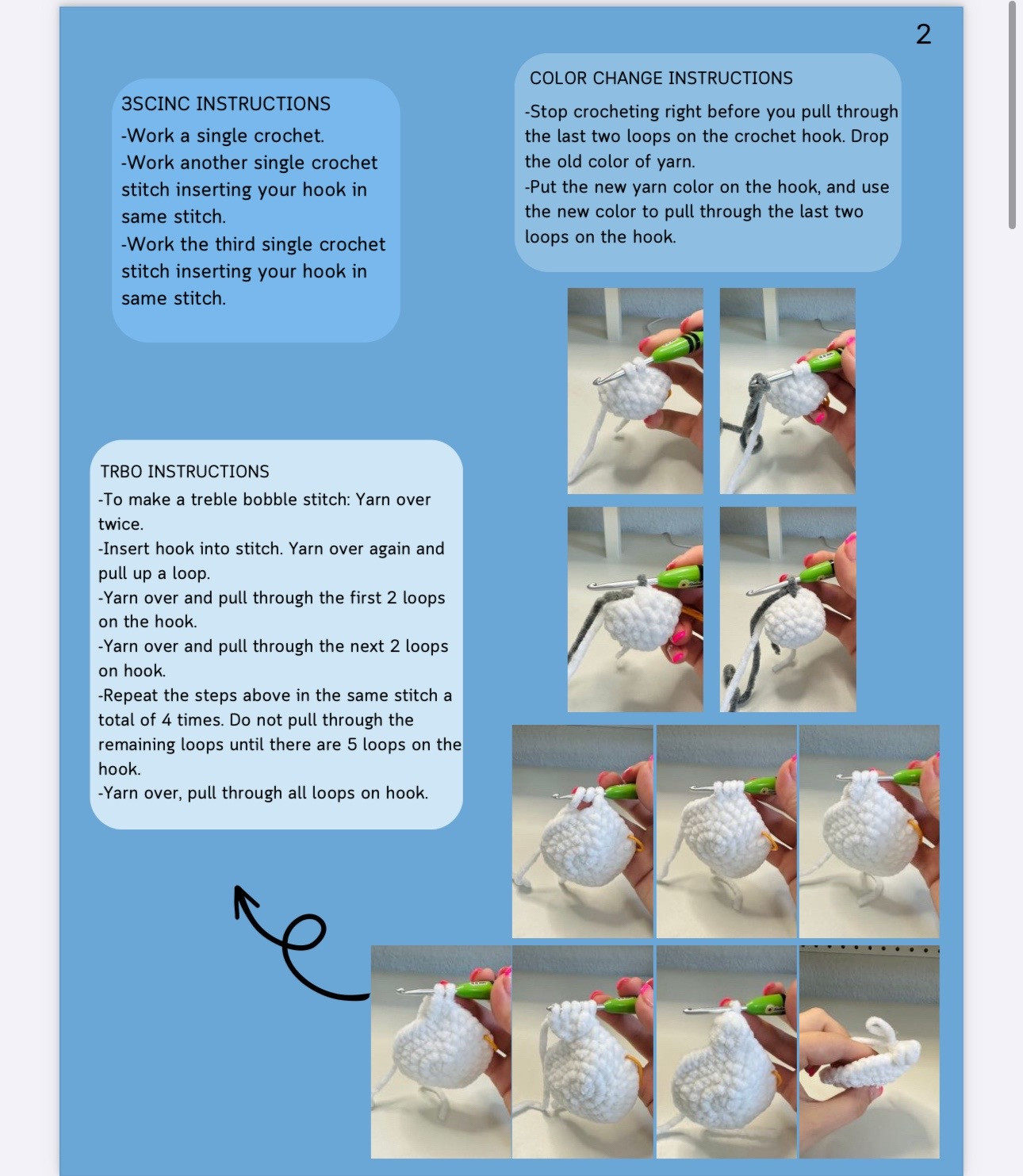 Free Blue Alien Amigurumi Crochet Pattern by CrochetGrove