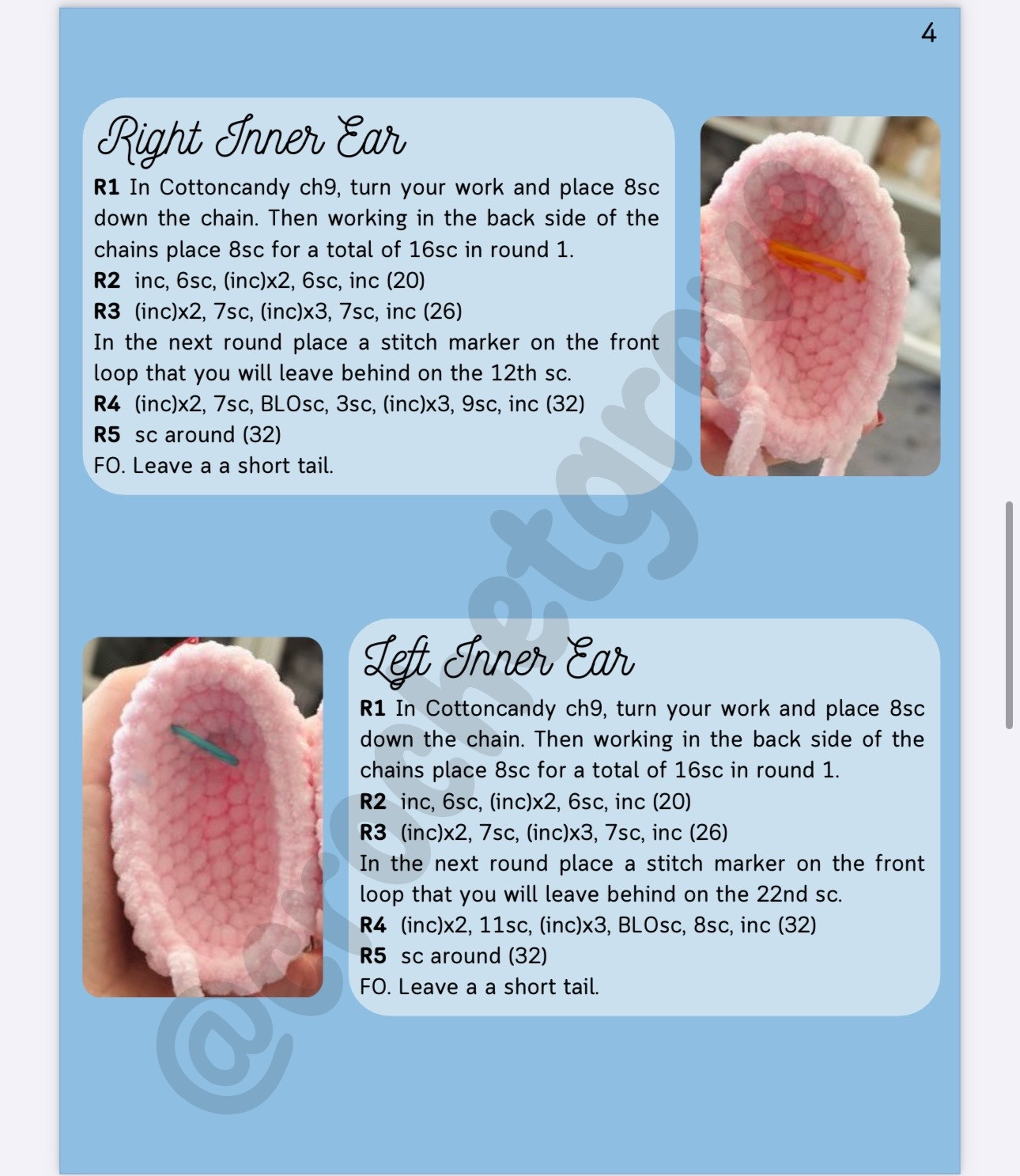 Free Blue Alien Amigurumi Crochet Pattern by CrochetGrove