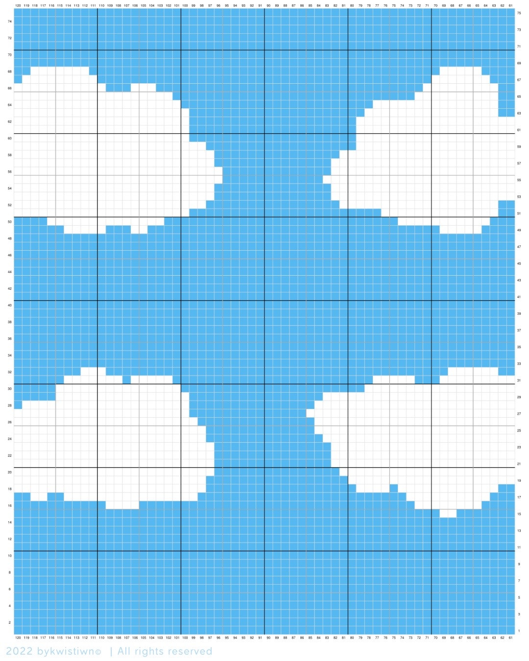 Free Cloudigan Crochet Cardigan Pattern with Cloud Graph Chart and Size Guide