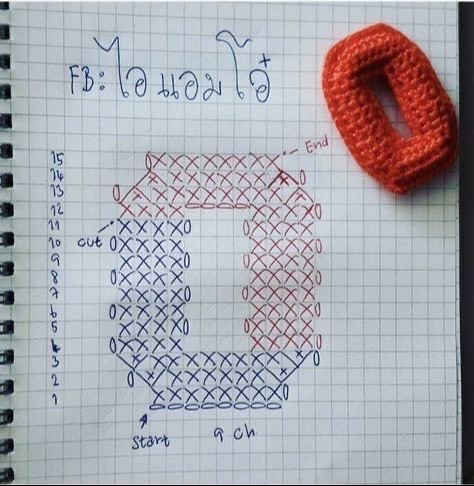 Free Crochet Alphabet Pattern: Letters D, E, H Charts