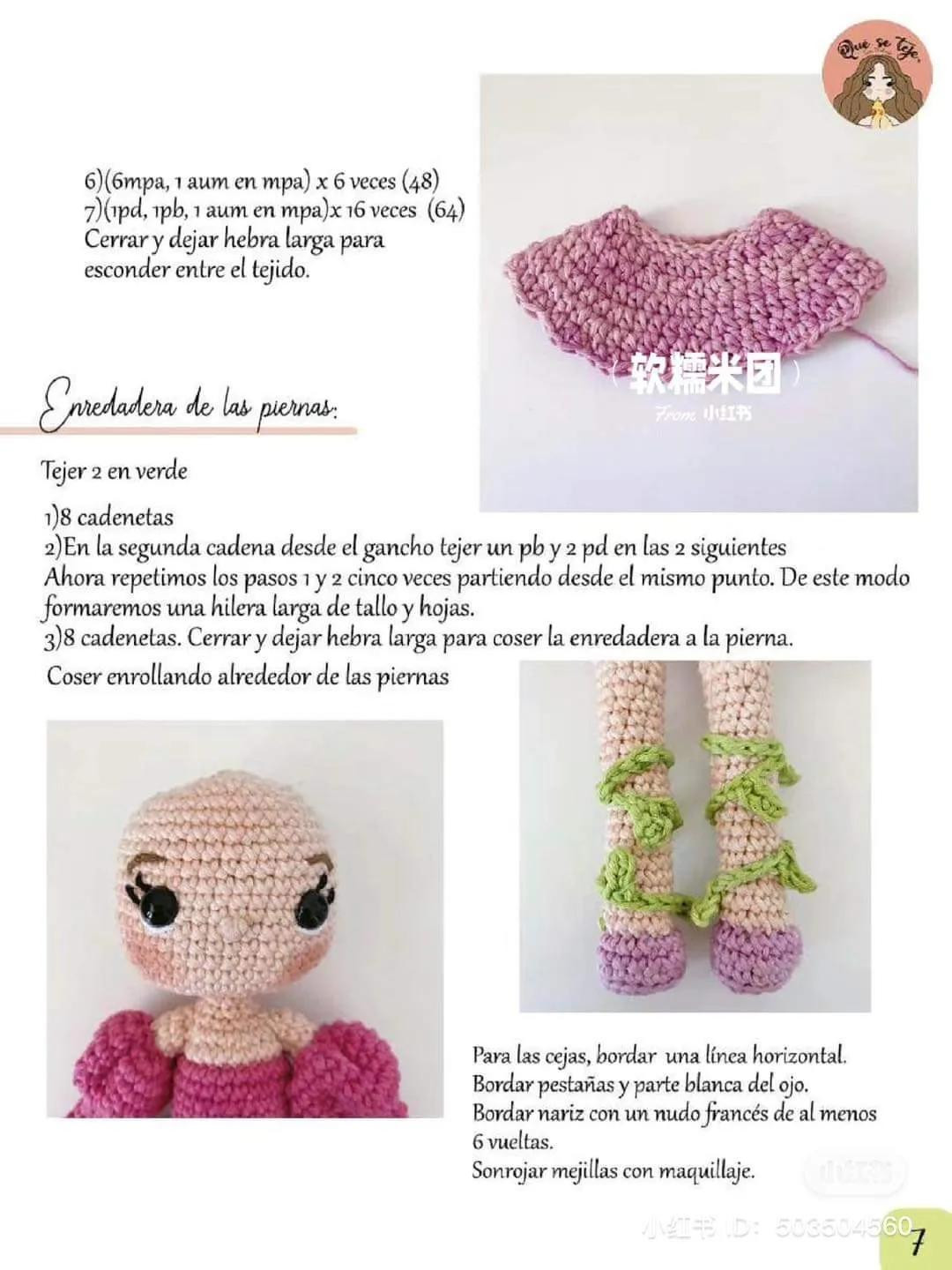Free Crochet Amigurumi Fairy Pattern Tutorial