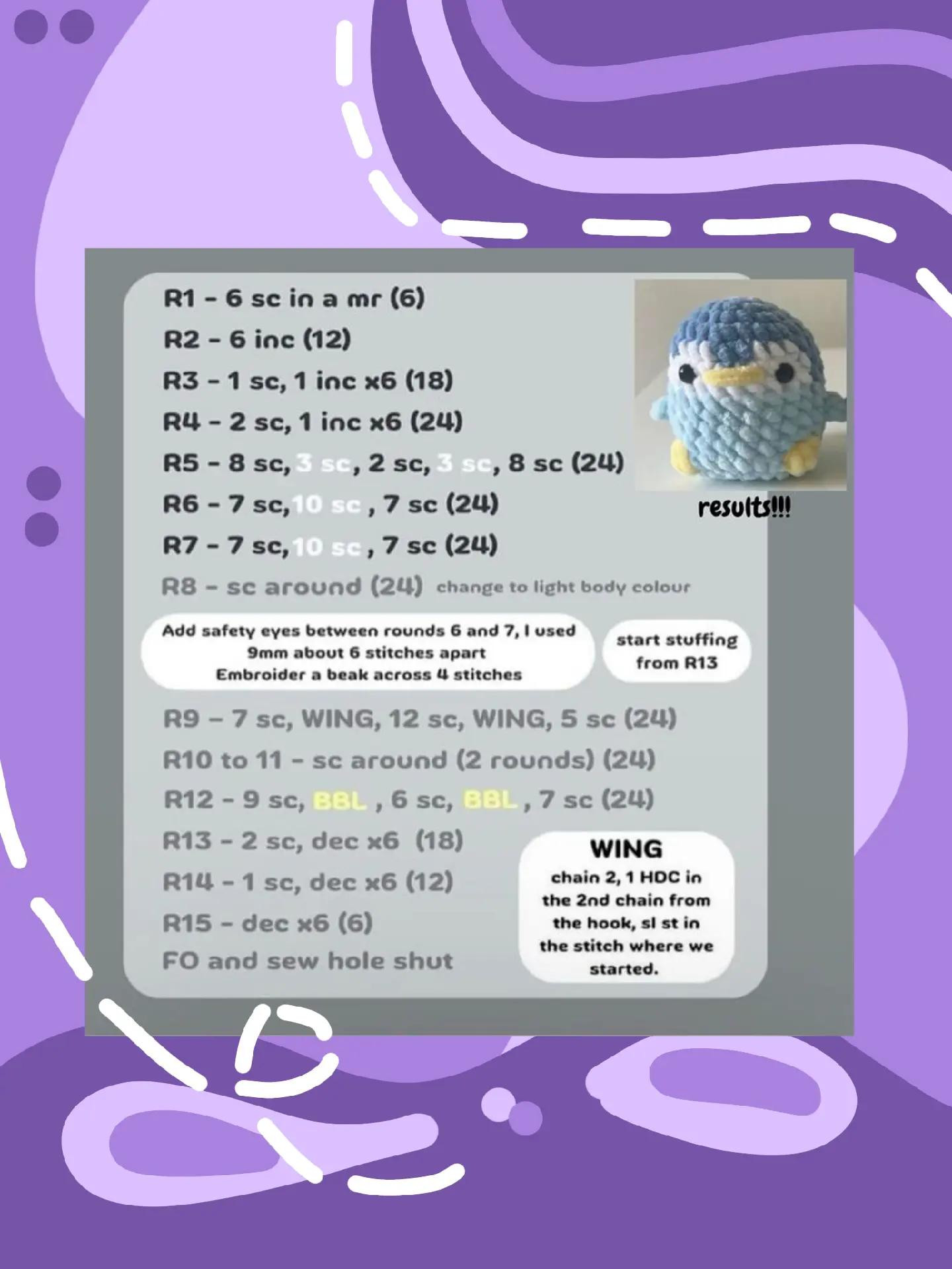 Free Crochet Amigurumi Patterns: Hot Cocoa, Penguin, Jellyfish, Carrot & Chicken