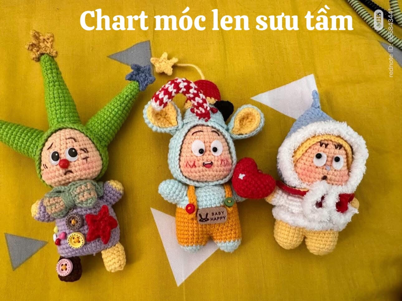 Free Crochet Chart: Heart Musician & Tribal Snowman Amigurumi Patterns