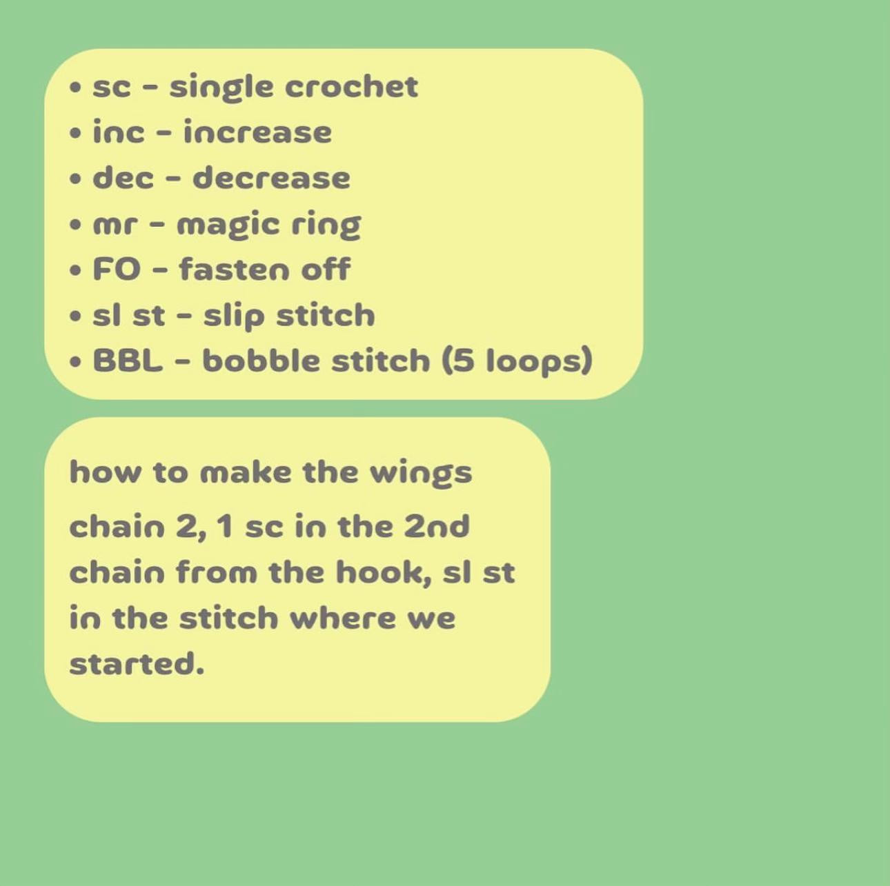 Free Crochet Chick Pattern - Yellow Amigurumi with Bobble Stitch