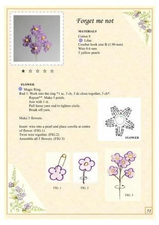 Free Crochet Flower Patterns: Daffodil, Lavender, Bellflower & Lily
