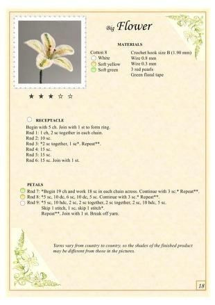 Free Crochet Flower Patterns: Daffodil, Lavender, Bellflower & Lily