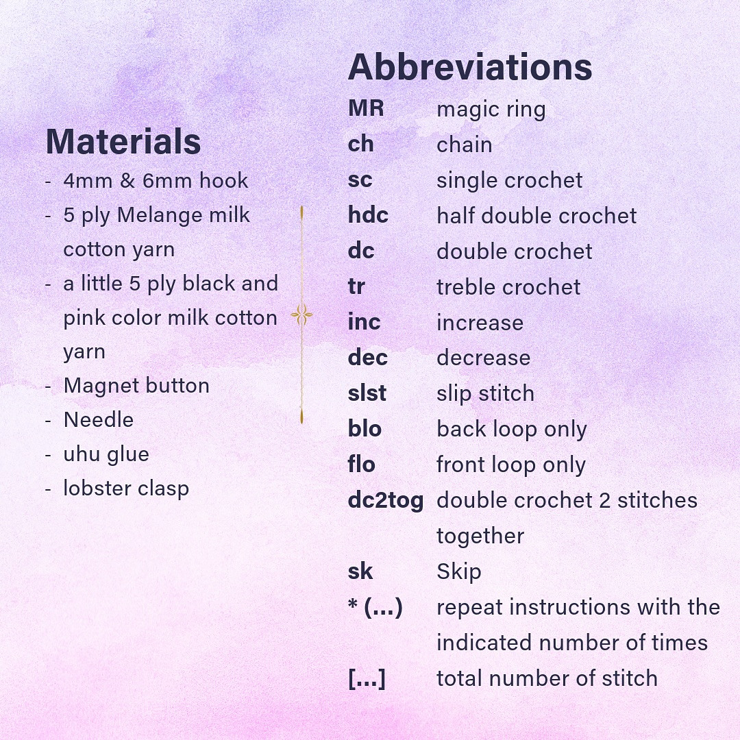 Free Crochet Pattern and Tutorial for Pink Melange Rabbit HP Pouch by Knitworkz