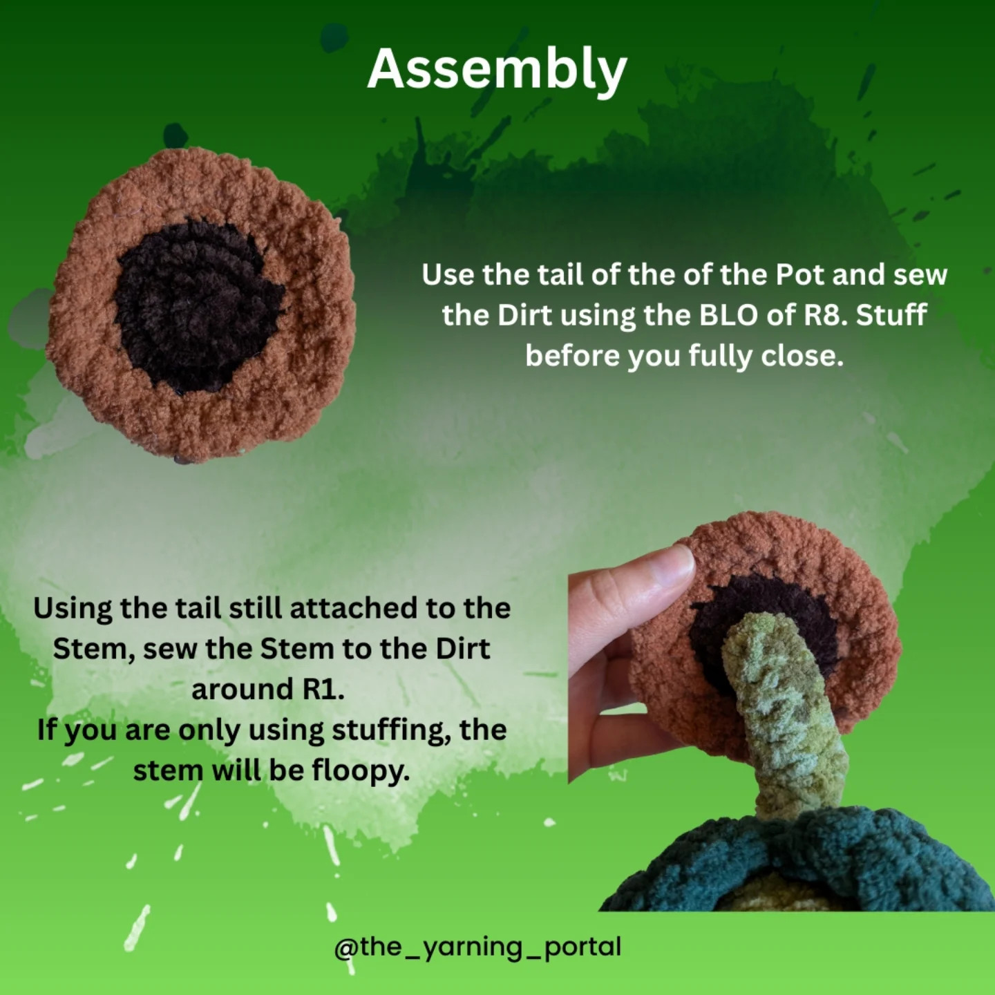 Free Crochet Pattern: Audrey II Amigurumi Doll