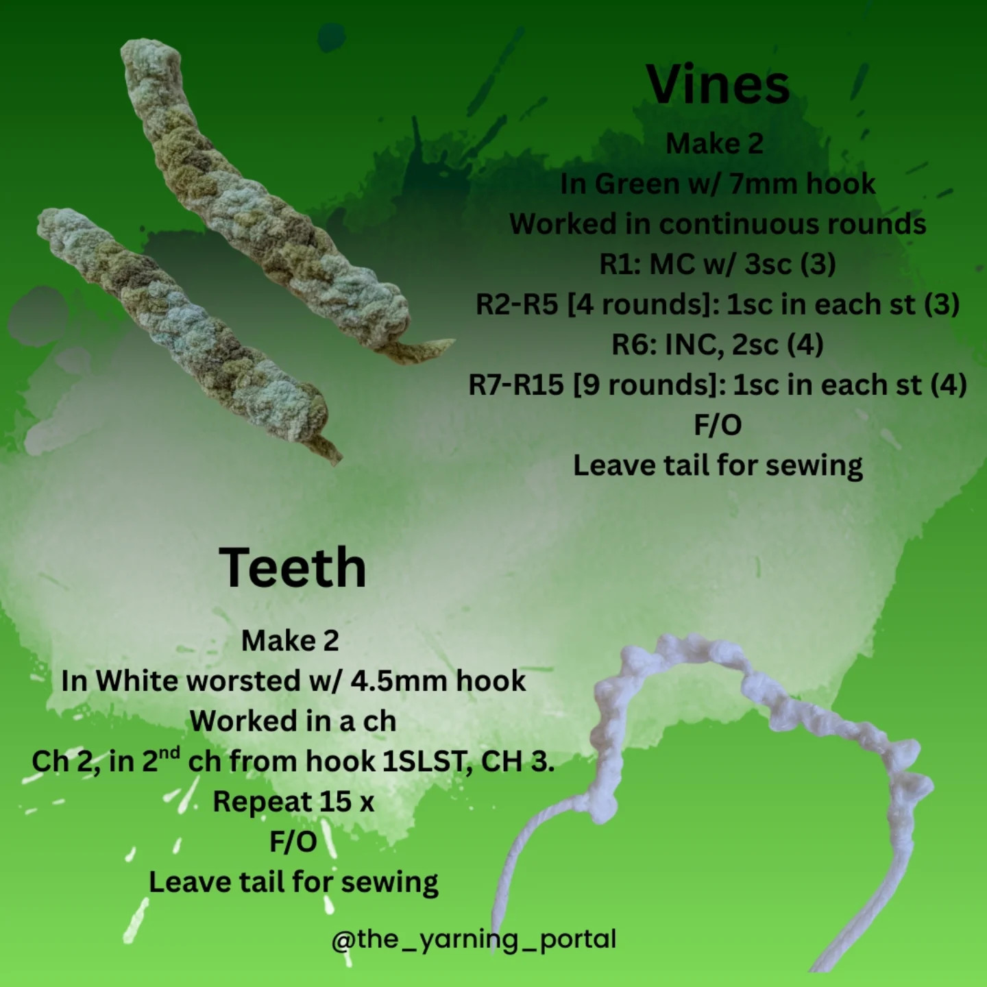 Free Crochet Pattern: Audrey II Amigurumi Doll