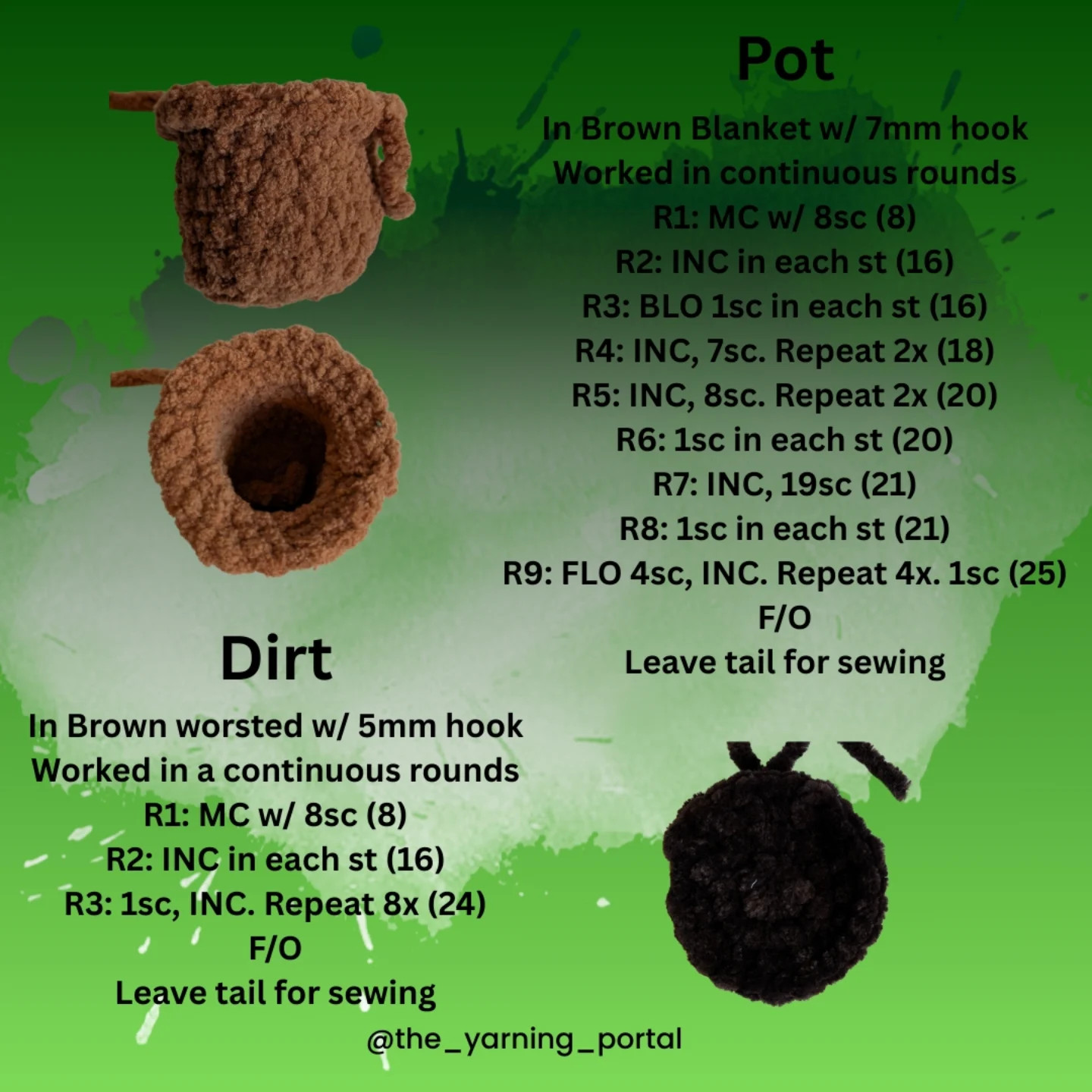 Free Crochet Pattern: Audrey II Amigurumi Doll