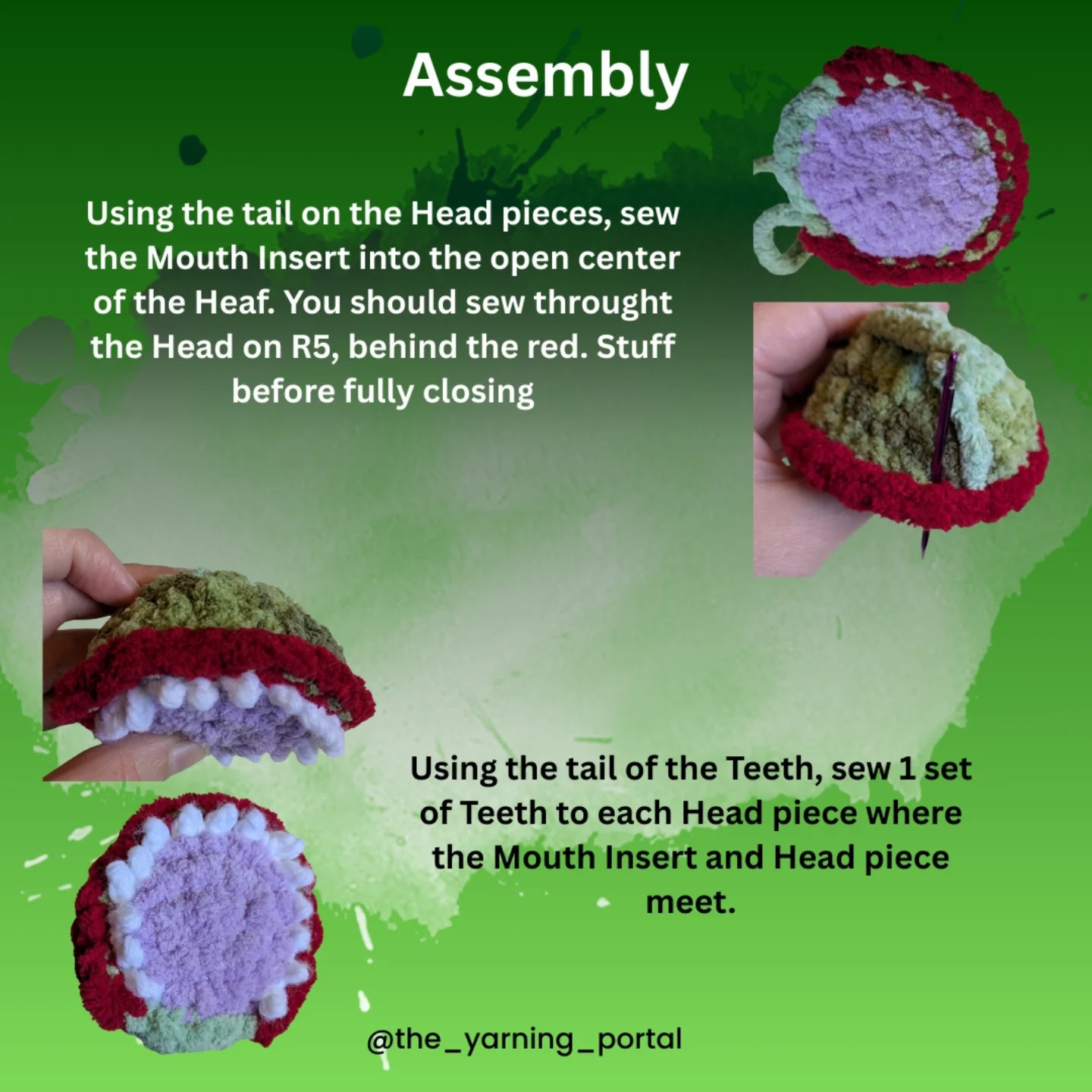 Free Crochet Pattern: Audrey II Amigurumi Doll