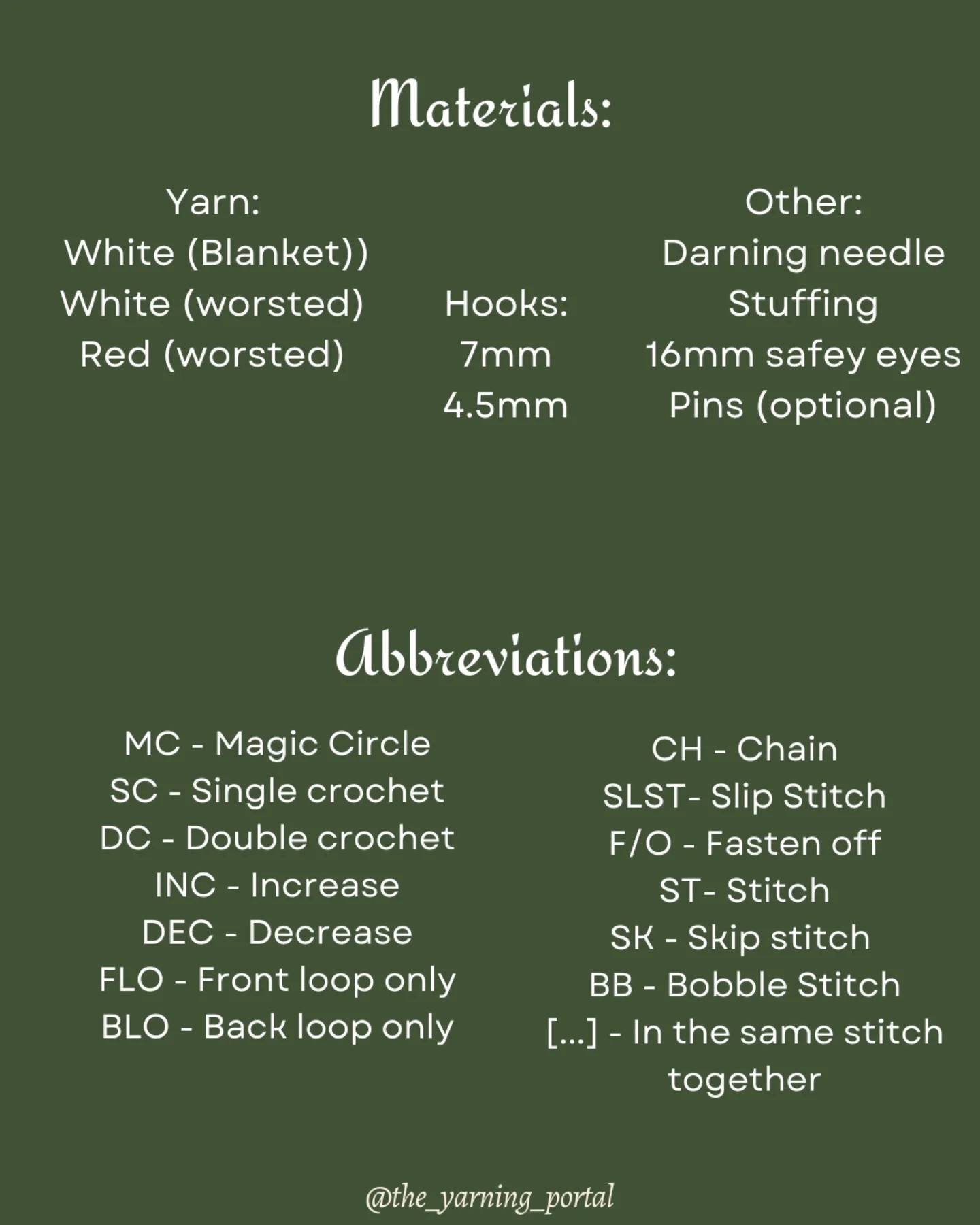 Free Crochet Pattern: Christmas Ghost Amigurumi Doll