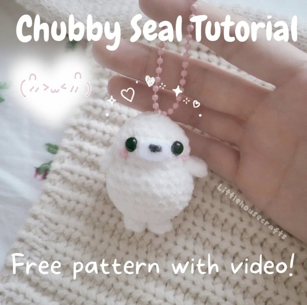 Free Crochet Pattern: Chubby Seal Amigurumi Tutorial