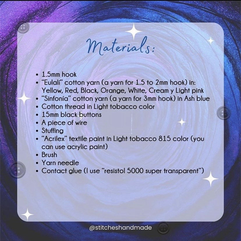 Free Crochet Pattern: Coraline Amigurumi Doll Part 1