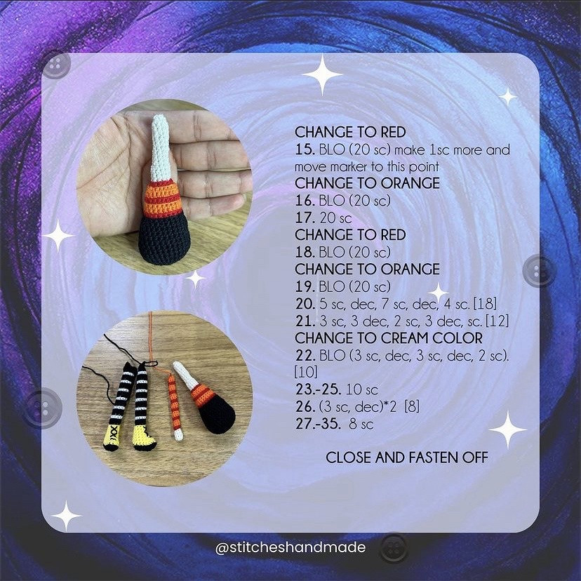 Free Crochet Pattern: Coraline Amigurumi Doll Part 1