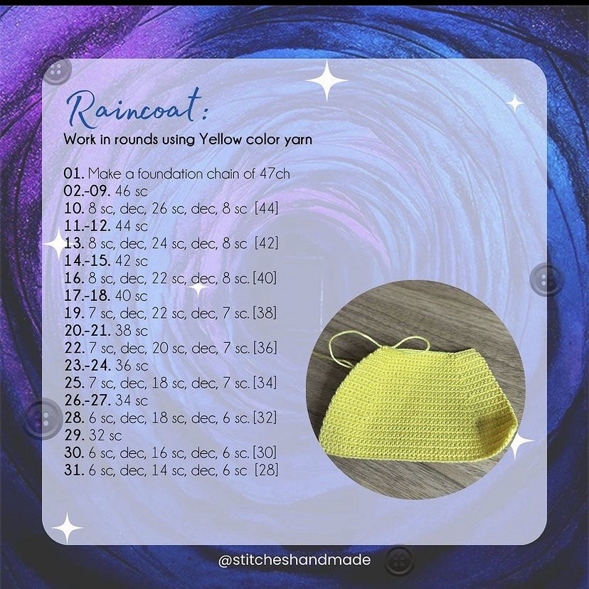 Free Crochet Pattern: Coraline Amigurumi Doll Part 1