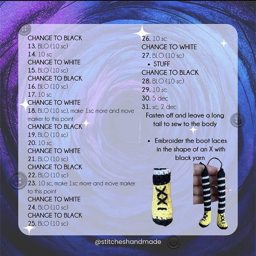 Free Crochet Pattern: Coraline Amigurumi Doll Part 1