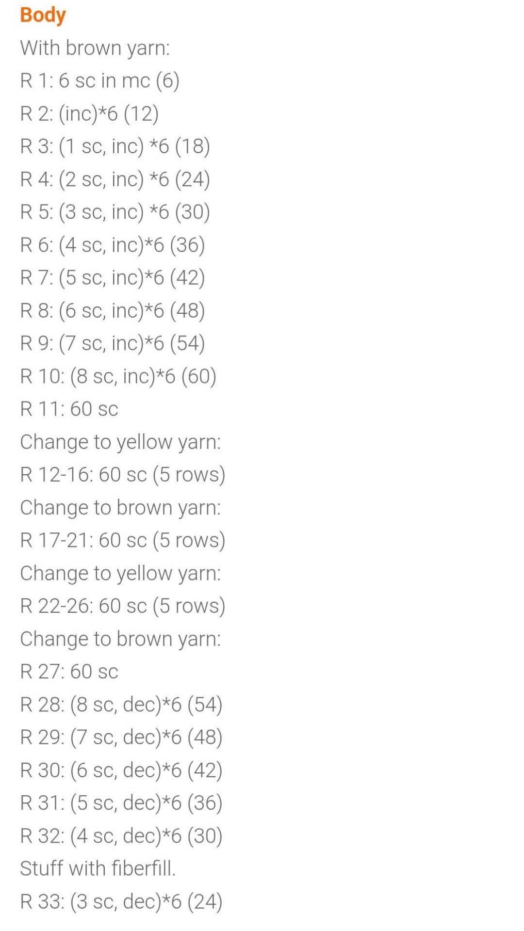 Free Crochet Pattern: Cute Amigurumi Bee with Flower Crown