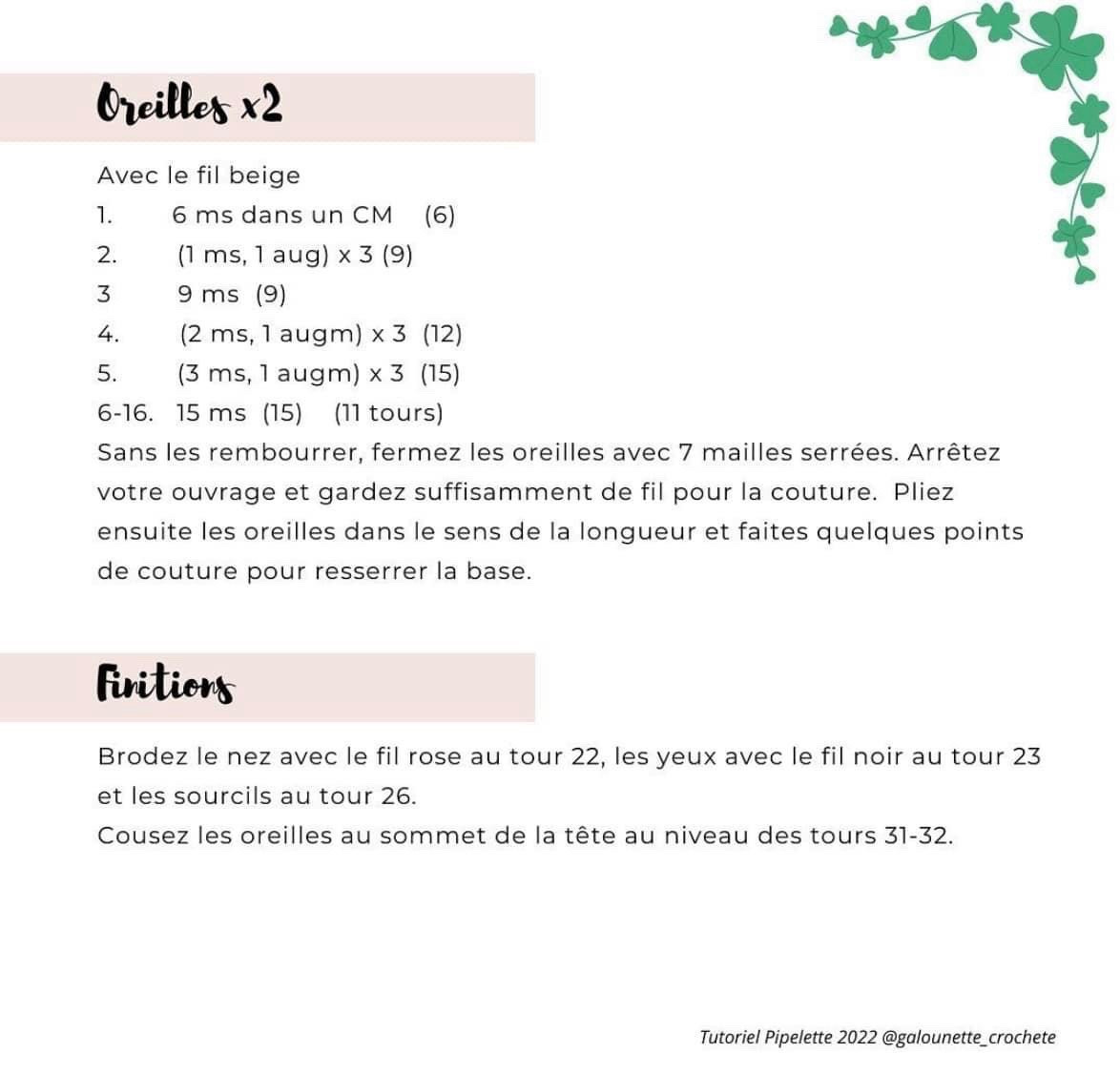 Free Crochet Pattern: Cute Beige Bunny Amigurumi with Striped Shirt