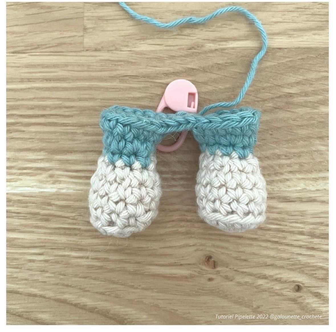 Free Crochet Pattern: Cute Beige Bunny Amigurumi with Striped Shirt