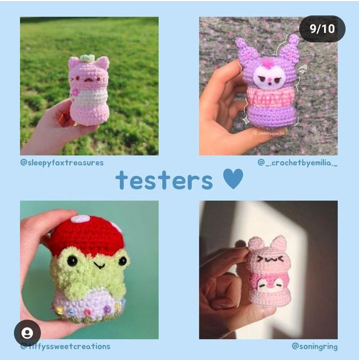 Free Crochet Pattern: Cute Bunny Eating Burger Amigurumi