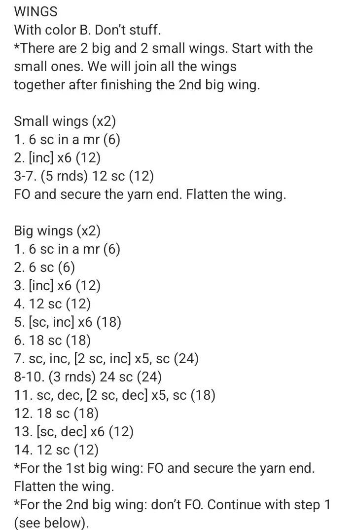 Free Crochet Pattern: Cute Butterfly Amigurumi Doll
