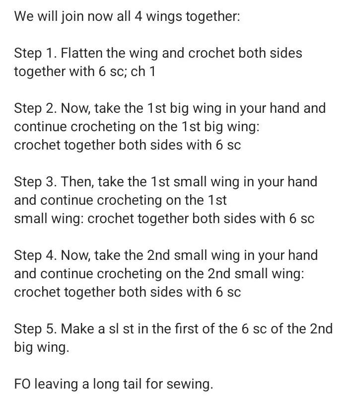 Free Crochet Pattern: Cute Butterfly Amigurumi Doll