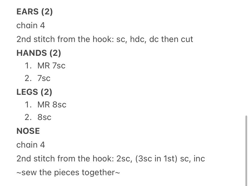 Free Crochet Pattern: Cute Pink Porkchop Pig Keychain Amigurumi