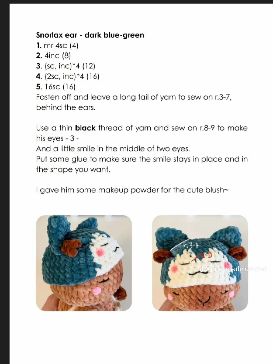 Free Crochet Pattern: Cute Pokémon Capybara Amigurumi (Pikachu, Jigglypuff, Snorlax)