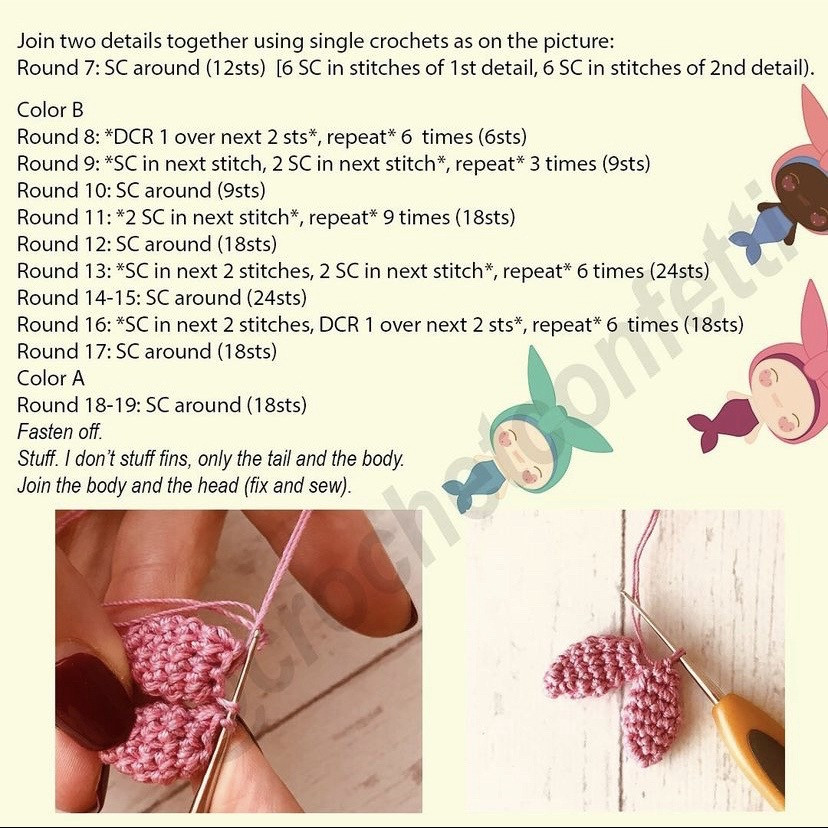 Free Crochet Pattern: Cute Sleeping Bunny Amigurumi Doll Tutorial