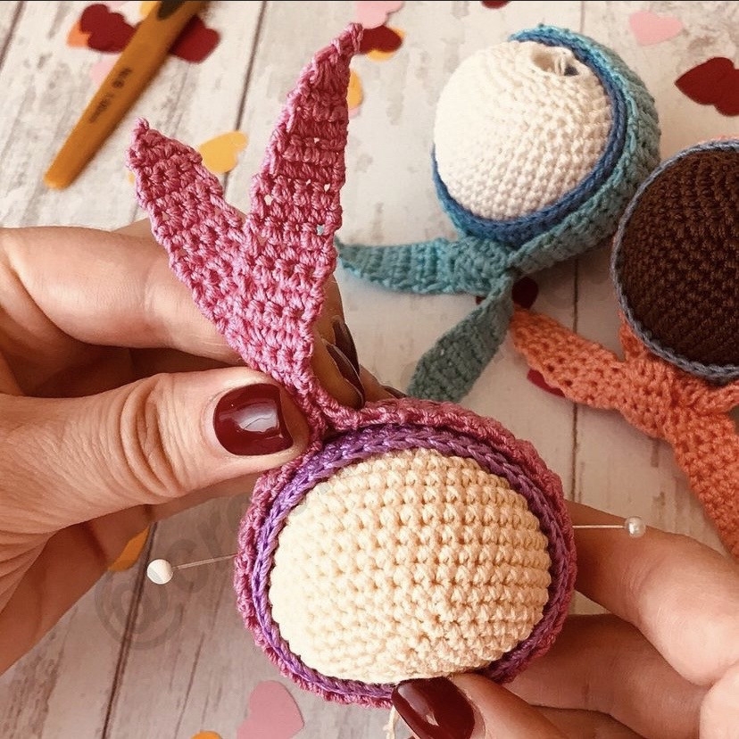 Free Crochet Pattern: Cute Sleeping Bunny Amigurumi Doll Tutorial