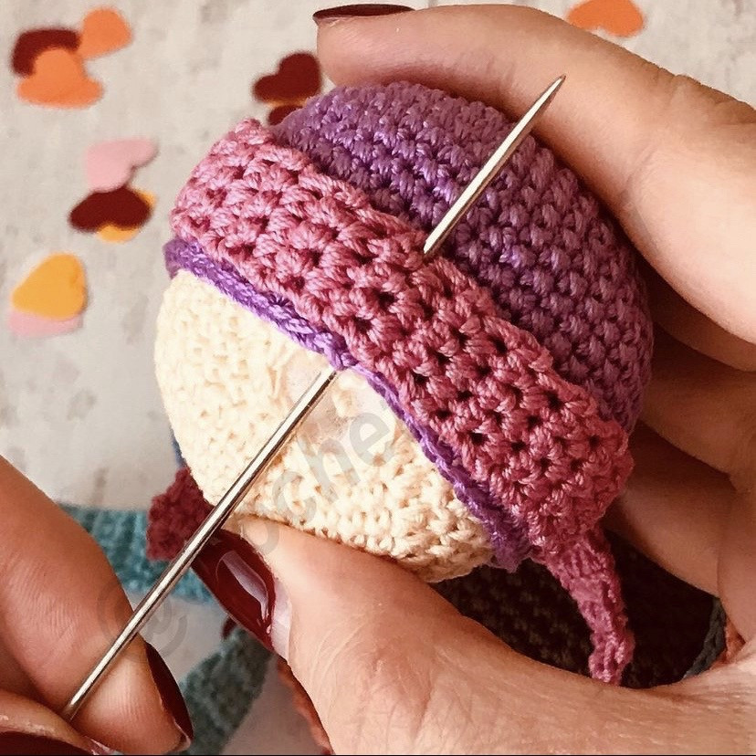 Free Crochet Pattern: Cute Sleeping Bunny Amigurumi Doll Tutorial