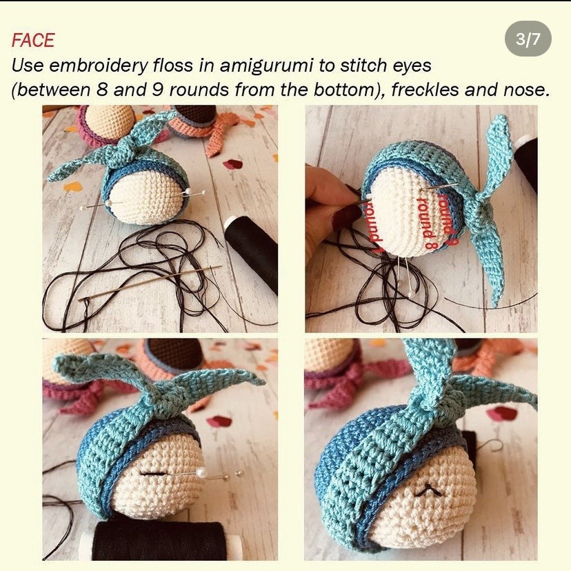 Free Crochet Pattern: Cute Sleeping Bunny Amigurumi Doll Tutorial