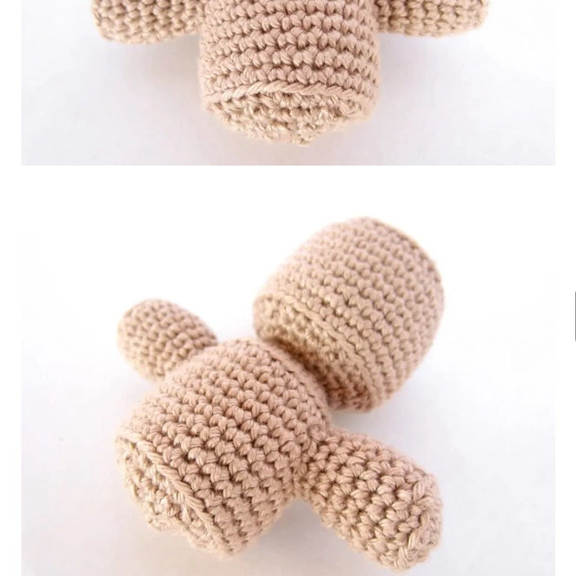 Free Crochet Pattern: Cute Voodoo Doll Amigurumi with Button Eyes