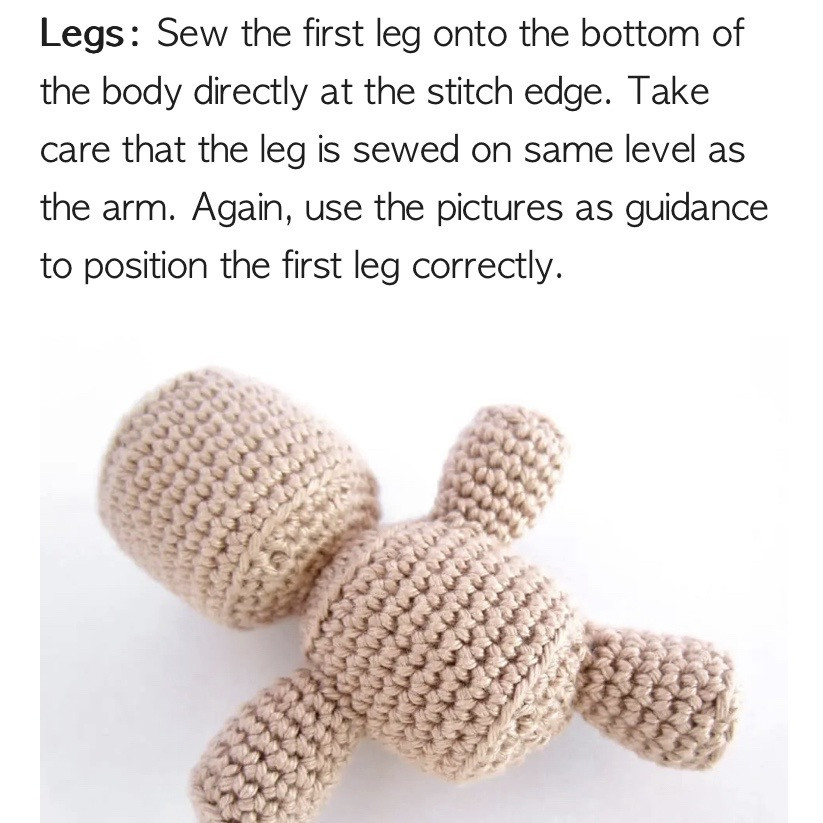 Free Crochet Pattern: Cute Voodoo Doll Amigurumi with Button Eyes