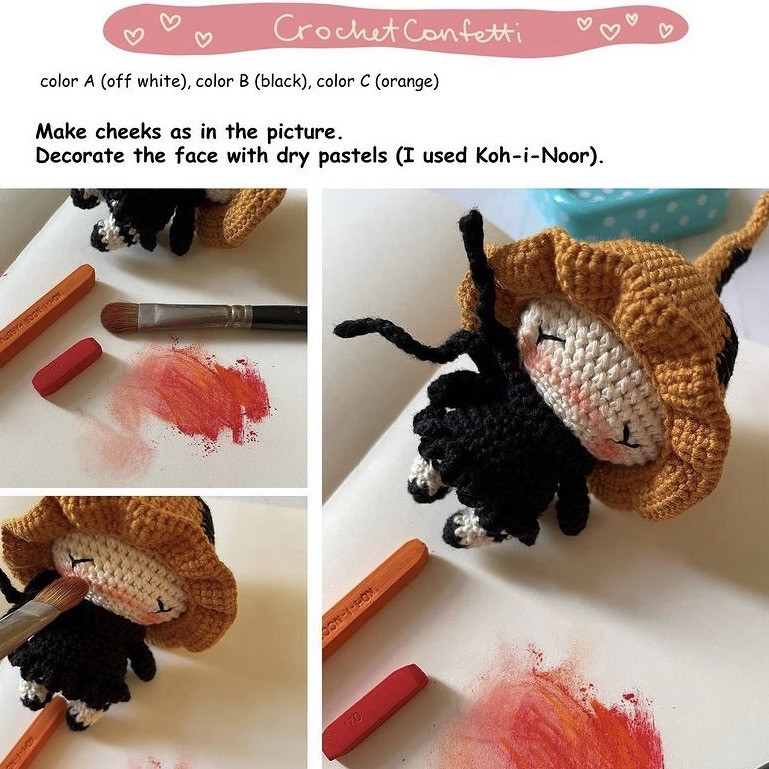 Free Crochet Pattern: Cute Witch Amigurumi Doll Tutorial