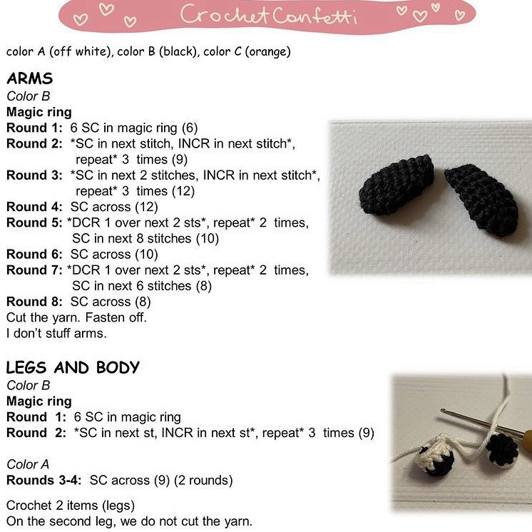 Free Crochet Pattern: Cute Witch Amigurumi Doll Tutorial