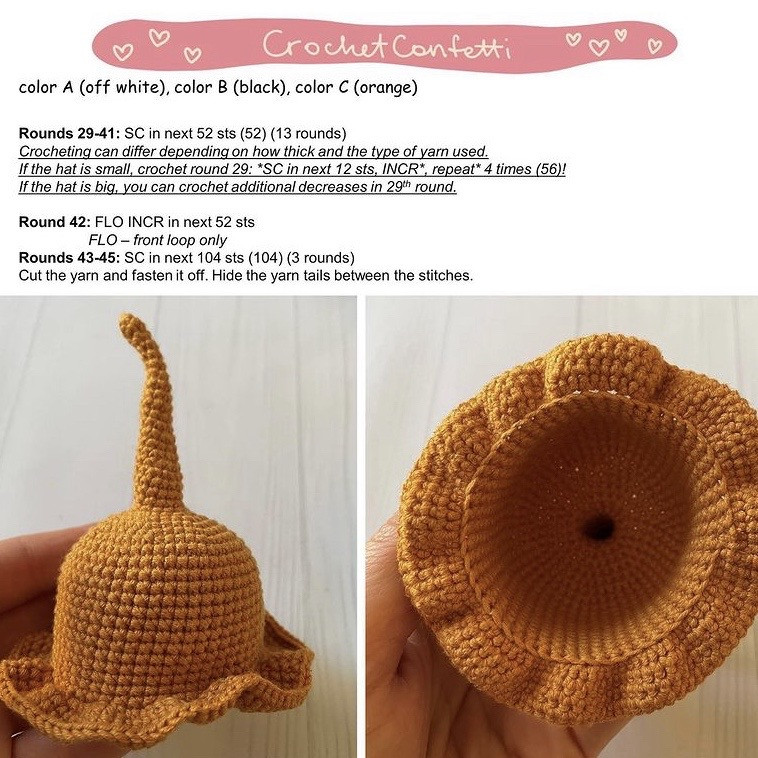 Free Crochet Pattern: Cute Witch Amigurumi Doll Tutorial