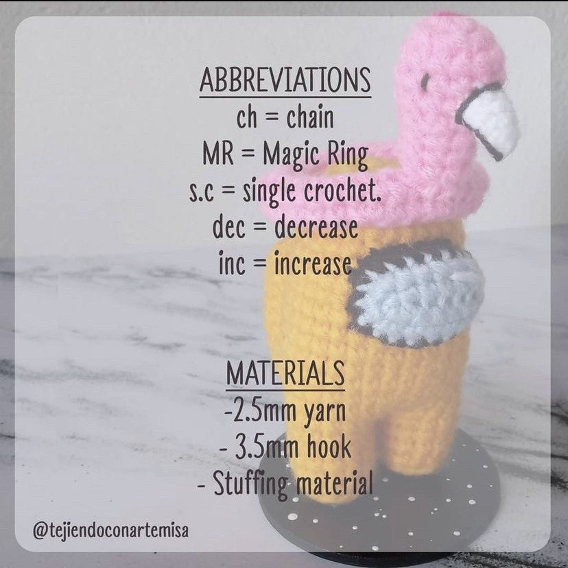 Free Crochet Pattern for Among Us Plant and Beret Amigurumi Dolls