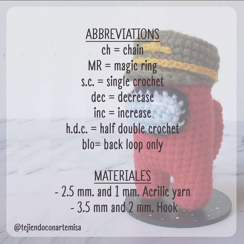 Free Crochet Pattern for Among Us Plant and Beret Amigurumi Dolls