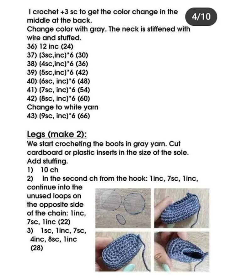 Free Crochet Pattern for Astronaut Cat Amigurumi Doll