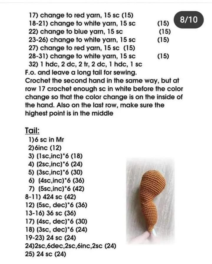 Free Crochet Pattern for Astronaut Cat Amigurumi Doll