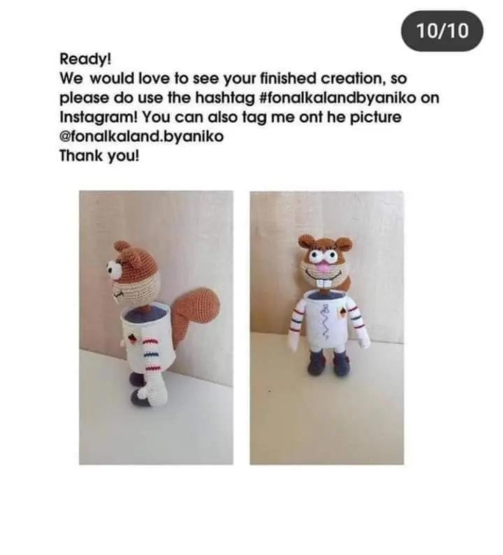 Free Crochet Pattern for Astronaut Cat Amigurumi Doll