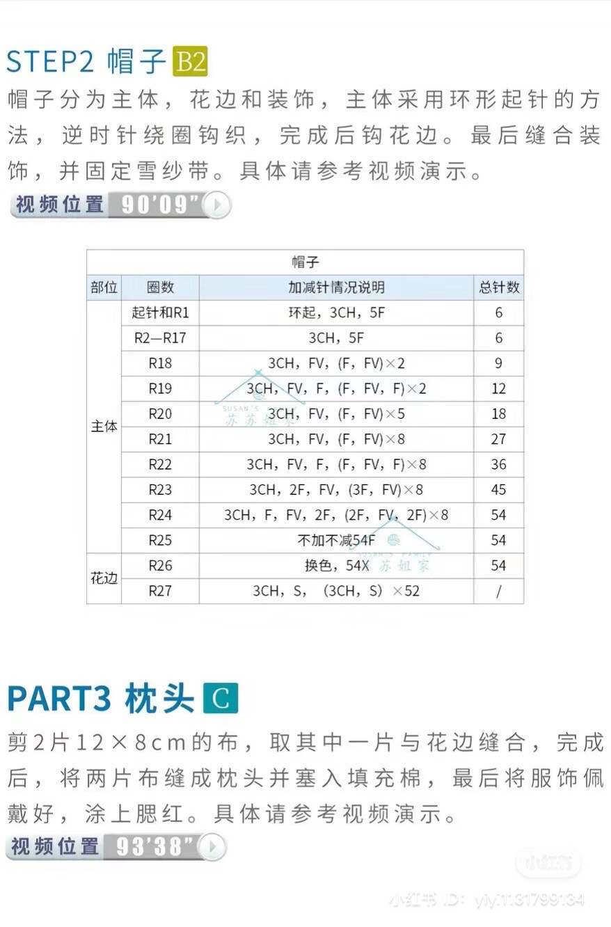Free Crochet Pattern for Cute Sleeping Baby Twins Amigurumi with Pacifier and Hat